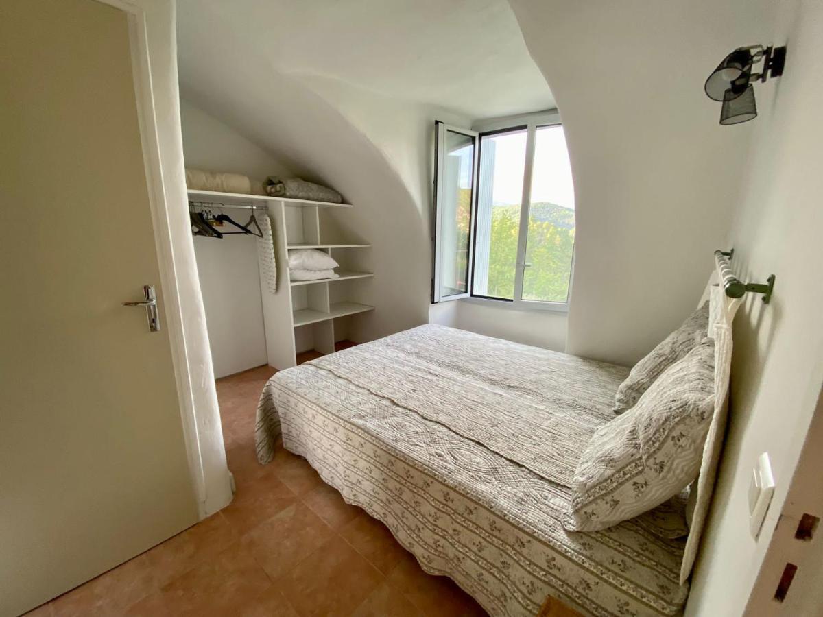Gite En Cevennes Du Sud, Bergerie Restauree Au Rez De Jardin D'Une Bastide Avec Piscine, Vue Exceptionnelle, Authenticite Et Confort Saint-Laurent-le-Minier المظهر الخارجي الصورة